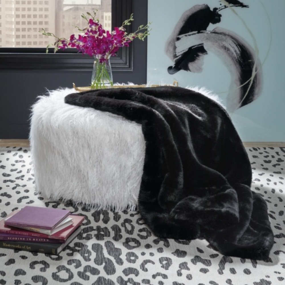 Black blanket Bedding Set